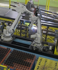 机器人焊接工作站 耳座组焊机器人工作站