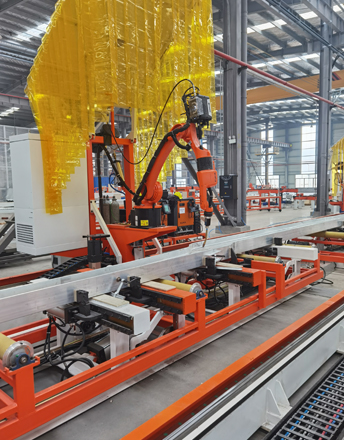 机器人焊接工作站——大梁焊接机器人